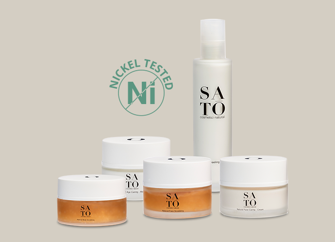 Scopri di più sull'articolo Allergica al nickel? Con i prodotti SATŌ Cosmetici sei al sicuro!